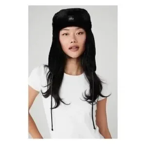 ALO Yoga | Accessories | Alo Yoga Faux Fur Polar Hat Black | Poshmark